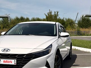 2021 Hyundai Elantra VII (CN7), белый, 1920000 рублей, вид 1
