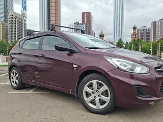 2013 Hyundai Solaris I, фиолетовый, 839000 рублей, вид 3