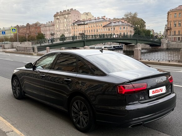 2015 Audi A6 IV (C7) Рестайлинг, серый, 1490000 рублей - вид 8