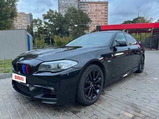2013 BMW 5 серии 528i xDrive VI (F10/F11/F07), чёрный, 2075000 рублей, вид 1