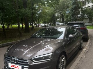 2018 Audi A5 II (F5), коричневый, 3120000 рублей, вид 2