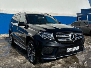 2017 Mercedes-Benz GLS 350 d I (X166), чёрный, 3150000 рублей, вид 1
