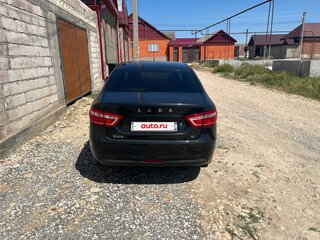 2017 Lada (ВАЗ) Vesta I, чёрный, 800000 рублей, вид 2