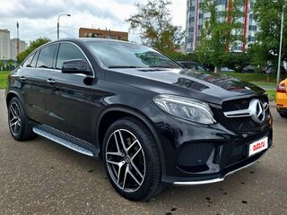 2017 Mercedes-Benz GLE Coupe 400 I (C292), чёрный, 4299000 рублей, вид 1