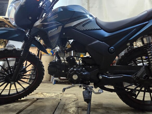 2024 FX moto Runner, голубой - вид 14