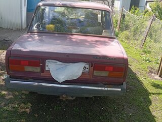 2004 Lada (ВАЗ) 2107, пурпурный, 80000 рублей, вид 4