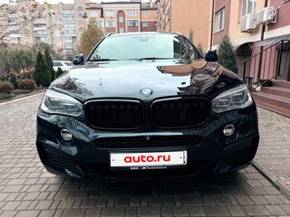 2018 BMW X6 40d II (F16), синий, 4510000 рублей, вид 3