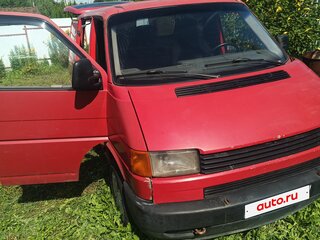 1996 Volkswagen Transporter T4, красный, 450000 рублей, вид 1
