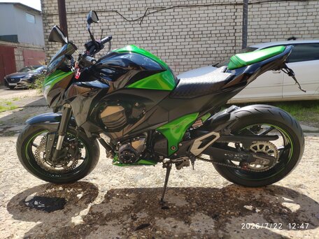 2013 Kawasaki Z 800, зелёный, 630000 рублей, вид 2