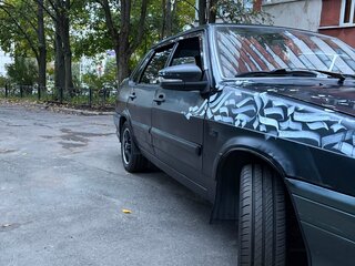 2005 Lada (ВАЗ) 2115, серый, 85000 рублей, вид 2