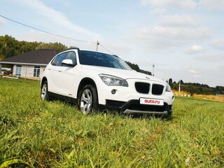 2014 BMW X1 20i I (E84) Рестайлинг, белый, 1200000 рублей, вид 3