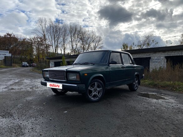 2007 Lada (ВАЗ) 2107, зелёный, 135000 рублей - вид 1