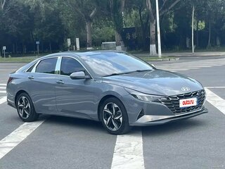2021 Hyundai Elantra VII (CN7), серый, 1450000 рублей, вид 4