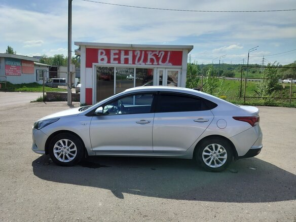 2021 Hyundai Solaris II Рестайлинг, серый - вид 7
