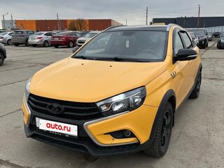 2021 Lada (ВАЗ) Vesta SW Cross I, жёлтый, 900000 рублей, вид 1