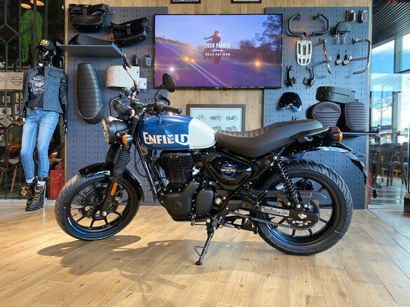 2026 Royal Enfield Hunter, синий, 439000 рублей - вид 4