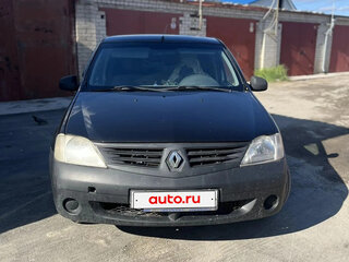 2009 Renault Logan I, чёрный, 220000 рублей, вид 3