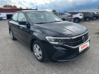 2020 Volkswagen Polo VI, чёрный, 1525000 рублей, вид 2