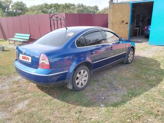 2001 Volkswagen Passat B5 Рестайлинг, синий, 450000 рублей, вид 2
