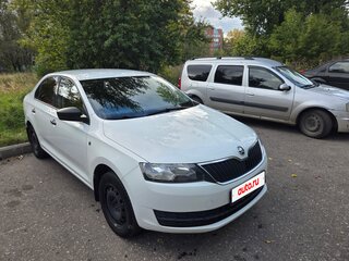 2014 Skoda Rapid I, белый, 750000 рублей, вид 3