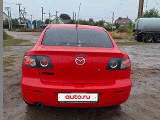 2006 Mazda 3 I (BK) Рестайлинг, красный, 650000 рублей, вид 3