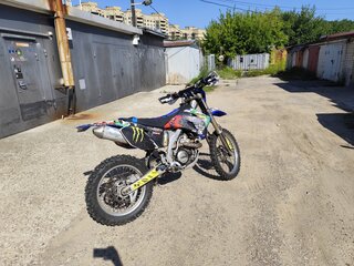 2008 Yamaha WR450F, синий, 360000 рублей, вид 3
