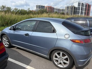 2008 Honda Civic VIII, голубой, 450000 рублей, вид 3