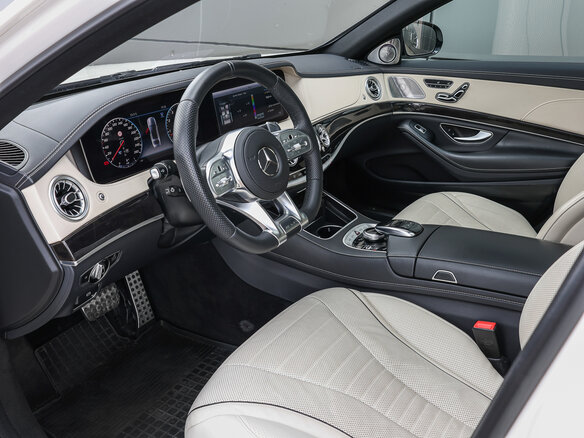2019 Mercedes-Benz S-Класс 450 Long VI (W222, C217) Рестайлинг, белый, 6898000 рублей - вид 14