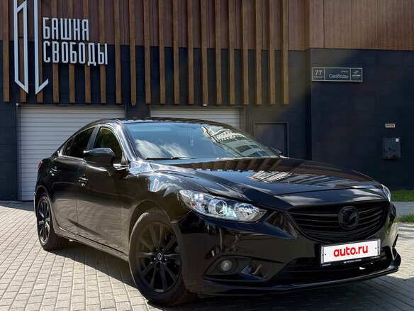 2016 Mazda 6 III (GJ) Рестайлинг, чёрный, 1399999 рублей - вид 14