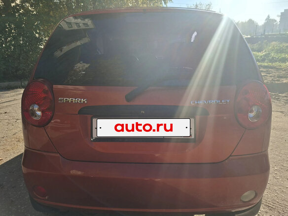 2008 Chevrolet Spark II, оранжевый - вид 11