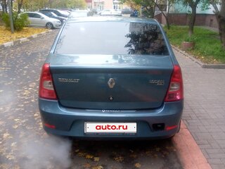 2010 Renault Logan I Рестайлинг, синий, 650000 рублей, вид 4
