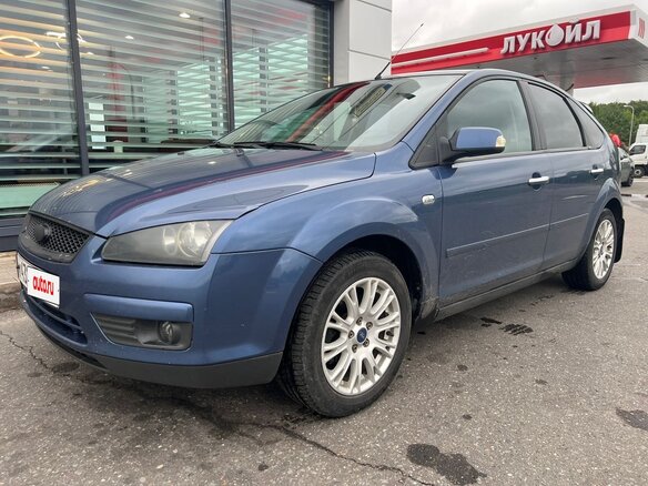 2007 Ford Focus II, синий, 365000 рублей - вид 3