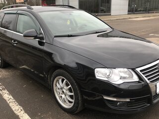 2006 Volkswagen Passat B6, чёрный, 570000 рублей, вид 3