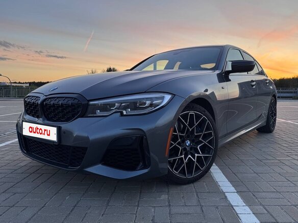 2021 BMW 3 серии M340i xDrive VII (G2x), серый, 3550000 рублей