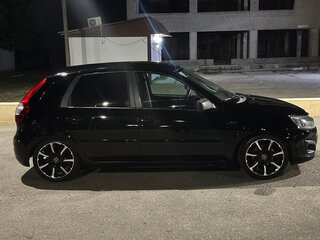 2014 Lada (ВАЗ) Kalina II, чёрный, 550000 рублей, вид 2