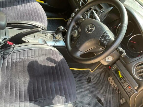 2003 Mazda 6 I (GG), жёлтый, 365000 рублей - вид 19