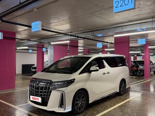 2019 Toyota Alphard III Рестайлинг, белый, 5500000 рублей, вид 2