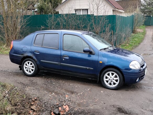 2001 Renault Clio II, синий, 250000 рублей - вид 5