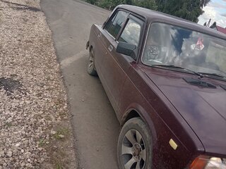 2008 Lada (ВАЗ) 2107, пурпурный, 95000 рублей, вид 4