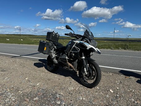2015 BMW R 1200 GS Adventure, белый, 1000000 рублей, вид 4