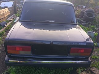 2011 Lada (ВАЗ) 2107, чёрный, 100000 рублей, вид 3