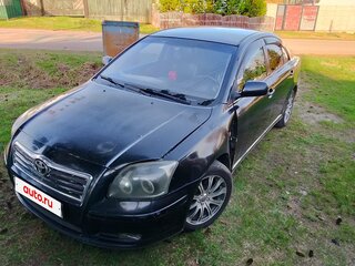 2005 Toyota Avensis II, чёрный, 425000 рублей, вид 2
