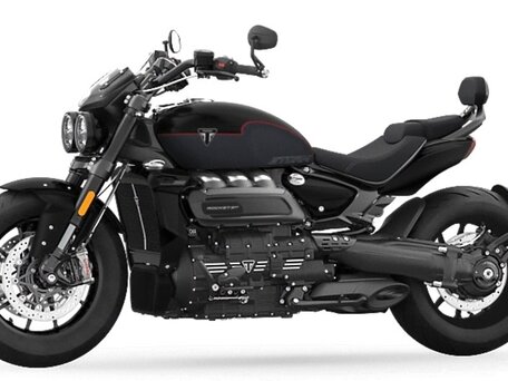 2025 Triumph Rocket 3, чёрный, 2899000 рублей, вид 1