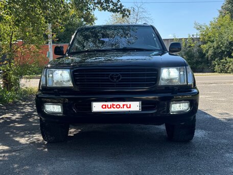 1998 Toyota Land Cruiser 100 Series, чёрный, 1650000 рублей, вид 4