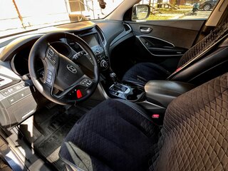 2012 Hyundai Santa Fe III, синий, 1550000 рублей, вид 3