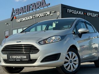 2015 Ford Fiesta Mk6 Рестайлинг, серебристый, 785000 рублей, вид 3