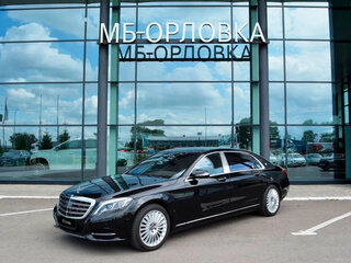 2015 Mercedes-Benz Maybach S-Класс 500 I (X222), чёрный, 4900000 рублей, вид 1
