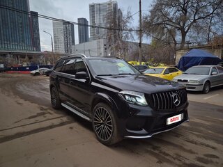 2017 Mercedes-Benz GLS 400 I (X166), чёрный, 4700000 рублей, вид 5
