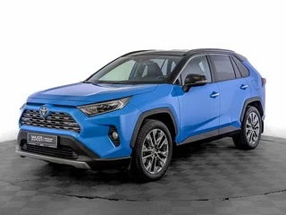 2019 Toyota RAV4 V (XA50), голубой, 3190000 рублей, вид 1