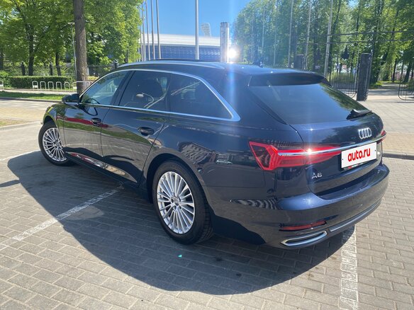 2019 Audi A6 45 TDI V (C8), синий, 3341198 рублей - вид 3